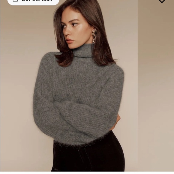 Reformation Sweaters - Reformation Cosmia Alpaca Blend Turtleneck Sweater NWT!